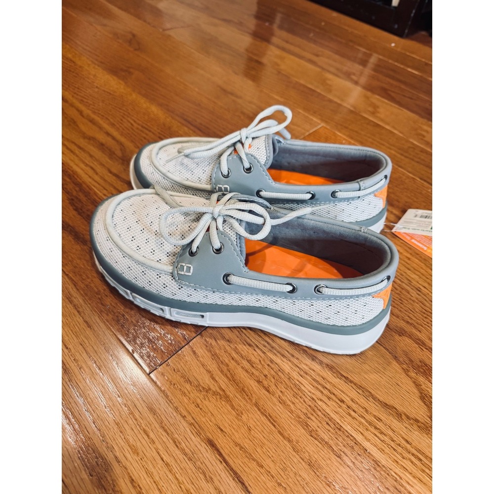 SoftScience Fin 2.0 Boat Shoes Mens 8 Womens 10 Light Gray Mesh Water Shoes